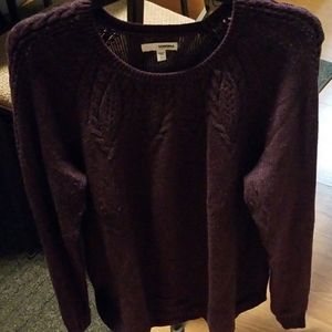 Women's LG Purple Sweater